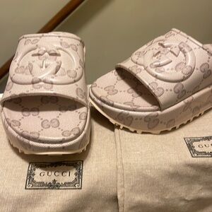 Gucci Platform Slides